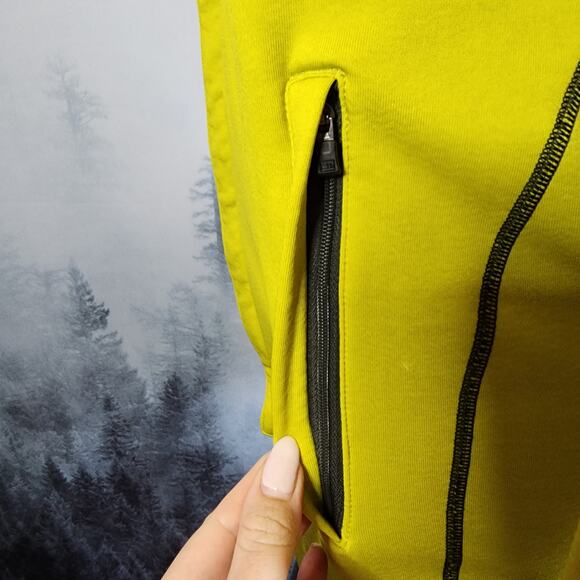 REI Yellow Long Sleeve Mock Neck Running Jacket | Women's Small - Picture 5 of 15